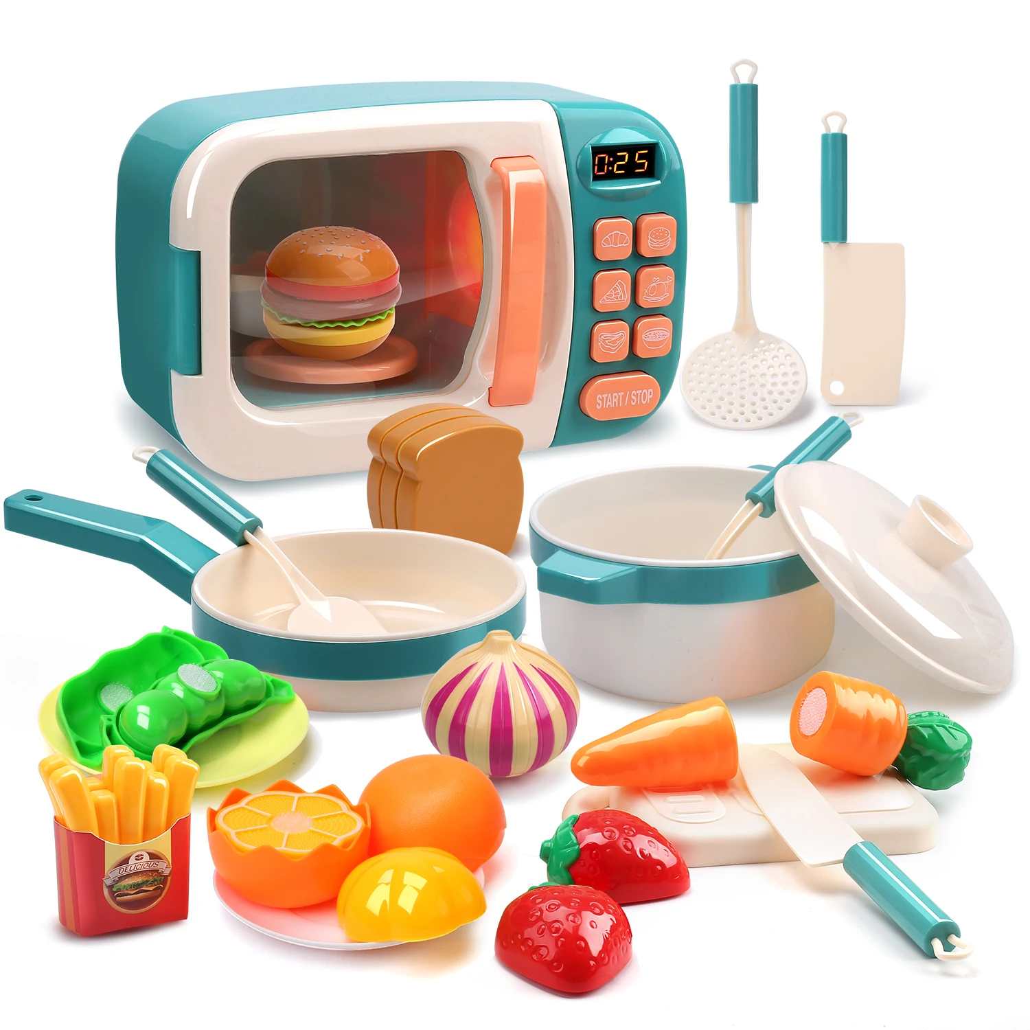 Микроволновые игрушки наборы для кухни детские ролевых игр Электронная духовка