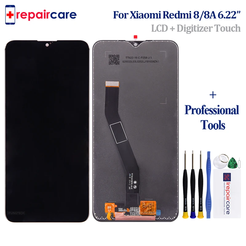 ЖК-дисплей 6,22 дюйма 720x1520 для Xiaomi Redmi 8A, сенсорный экран с дигитайзером в сборе, рамка для xiaomi Redmi 8, ЖК-экран
ЖК-дисплей 6,22 дюйма 720x1520 для Xiaomi Redmi 8A, сенсорный экран с дигитайзером в сборе, рамка для xiaomi Redmi 8, ЖК-экран