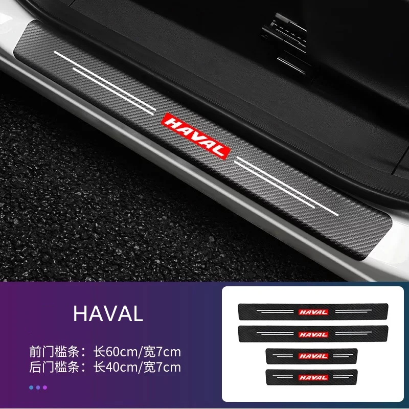 4pcs Carbon Fiber Door Sill Protector Leather Vinyl Stickers For Haval f7 h6 f7x h2 h3 h5 h7 h8 h9 m4 Car Accessories
4pcs Carbon Fiber Door Sill Protector Leather Vinyl Stickers For Haval f7 h6 f7x h2 h3 h5 h7 h8 h9 m4 Car Accessories