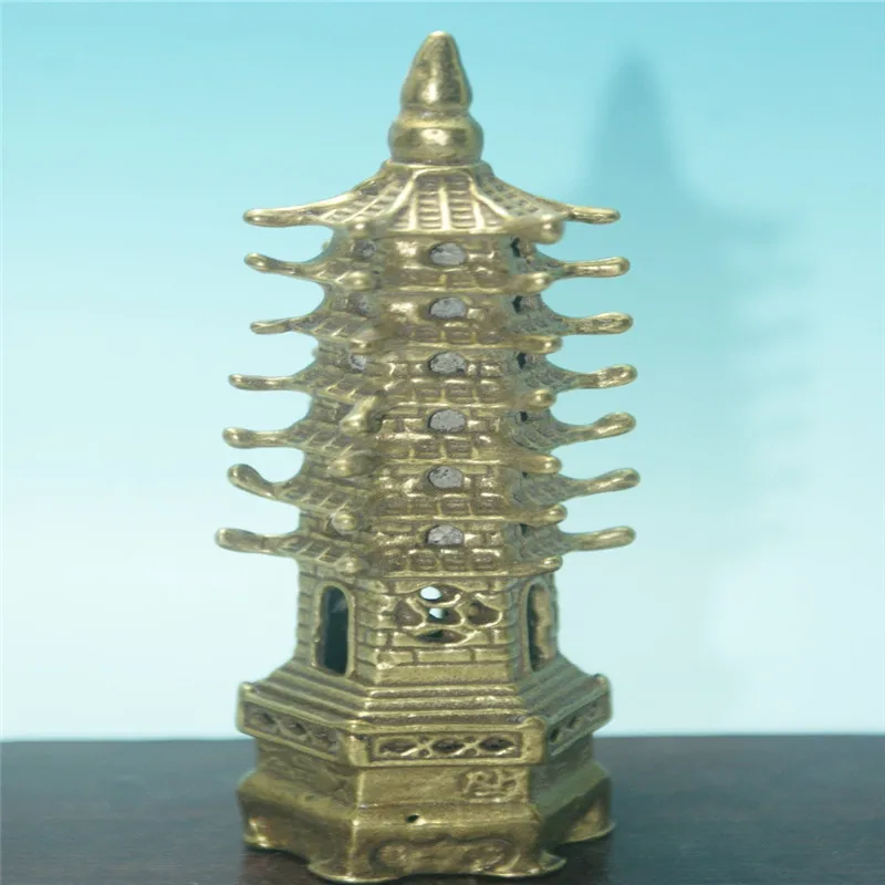 Wenchang tower furnishings furnishings supplies to help students copper tower table decorations
Wenchang tower furnishings furnishings supplies to help students copper tower table decorations
