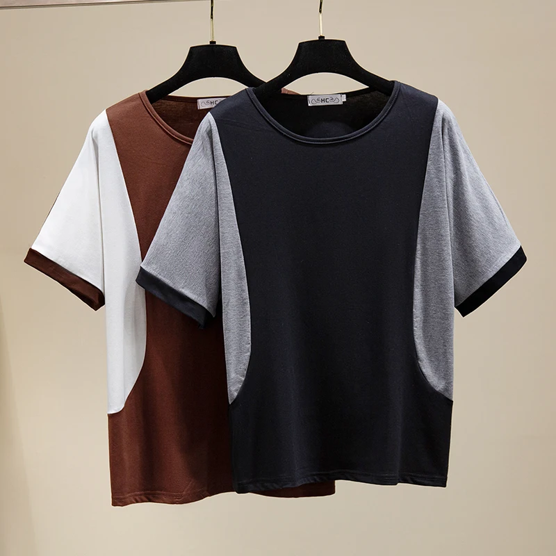 BETHQUENOY Summer Cotton Camiseta Mujer Oversized Tee Shirt Tops Femme Casual Loose Fit Tshirt For Women Plus Size Ladies Top 
BETHQUENOY Summer Cotton Camiseta Mujer Oversized Tee Shirt Tops Femme Casual Loose Fit Tshirt For Women Plus Size Ladies Top