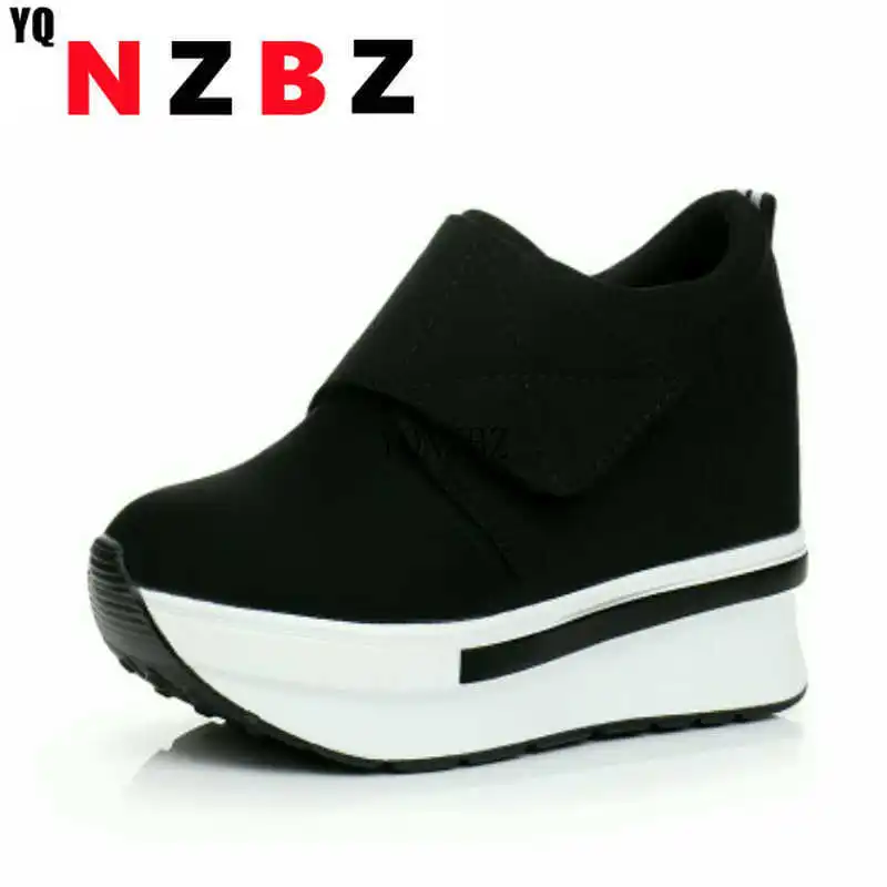 YQNZBZ Spring Women Sneakers Wedges Platform Casual Shoes Breathable Hook & Look Shoes Female Increase Height Basket Femme W309
YQNZBZ Spring Women Sneakers Wedges Platform Casual Shoes Breathable Hook & Look Shoes Female Increase Height Basket Femme W309