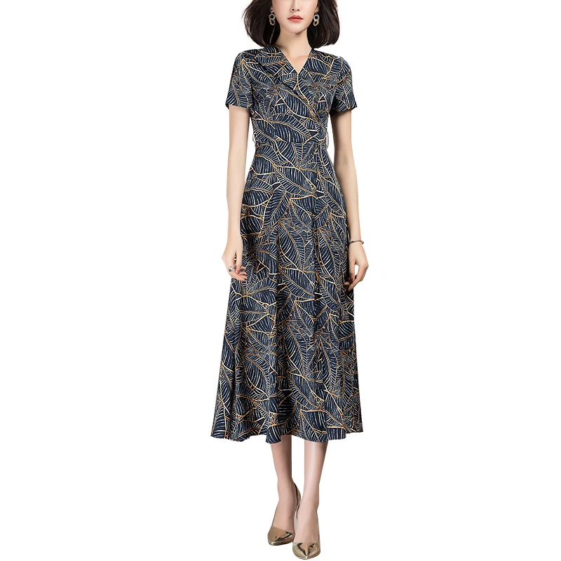 2021 New Arrivals Asymmetric Collar Fashion Short Sleeve Casual Women Summer Dress
2021 New Arrivals Asymmetric Collar Fashion Short Sleeve Casual Women Summer Dress