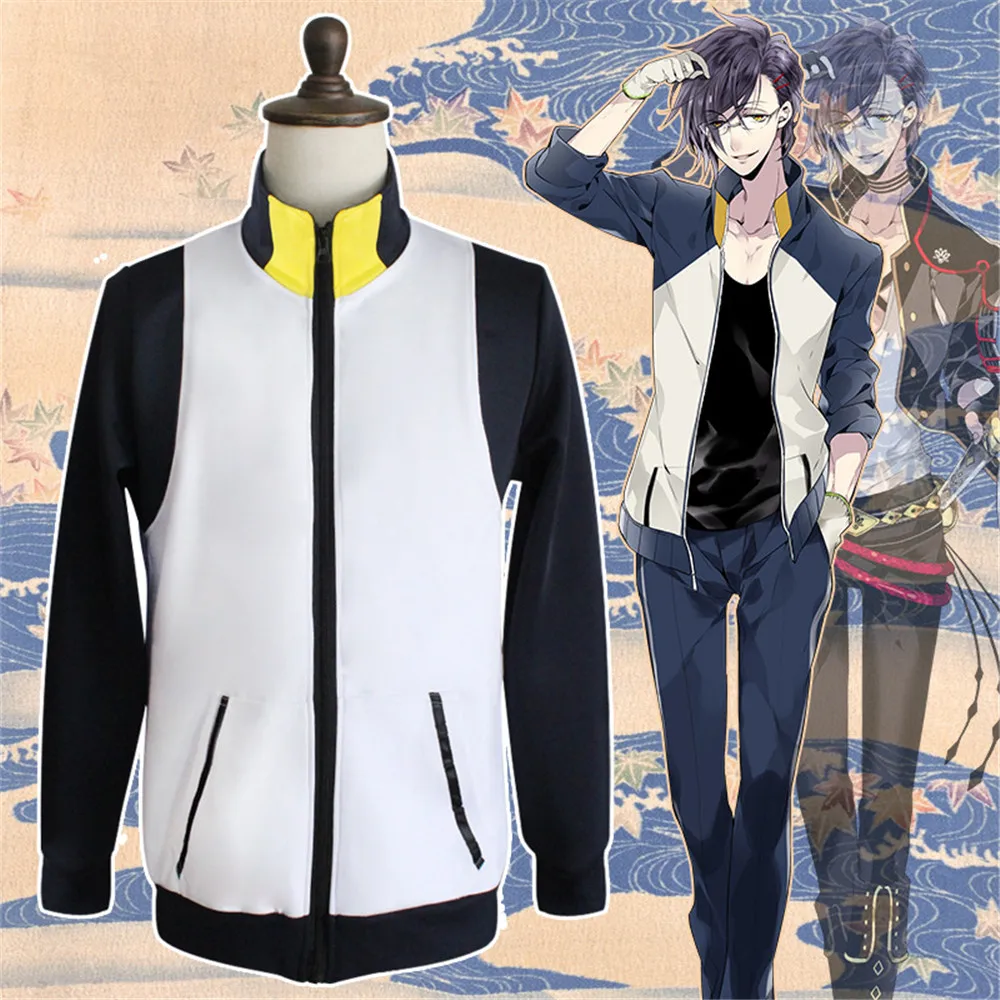 Touken Ranbu Online хутаруру Акаси куниюки толстовки Косплей Костюм Кардиган Толстовка