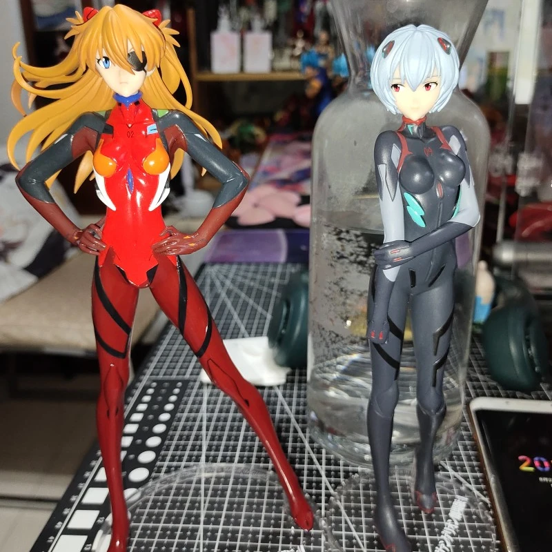 Original figure Souryuu Asuka Langley Ayanami Rei Makinami Mari Illustrious PVC Action figures Cute girl Model collection toy
Original figure Souryuu Asuka Langley Ayanami Rei Makinami Mari Illustrious PVC Action figures Cute girl Model collection toy