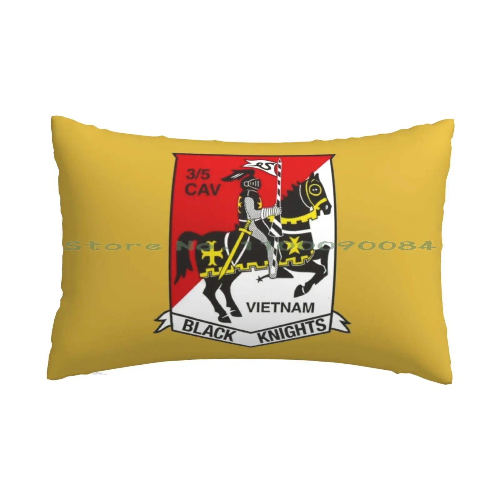 

3rd Squadron 5th Cavalry Pillow Case 20x30 50*75 Sofa Bedroom 3rd Squadron 5th Cavalry Army Christmas Fathers Day Birthday