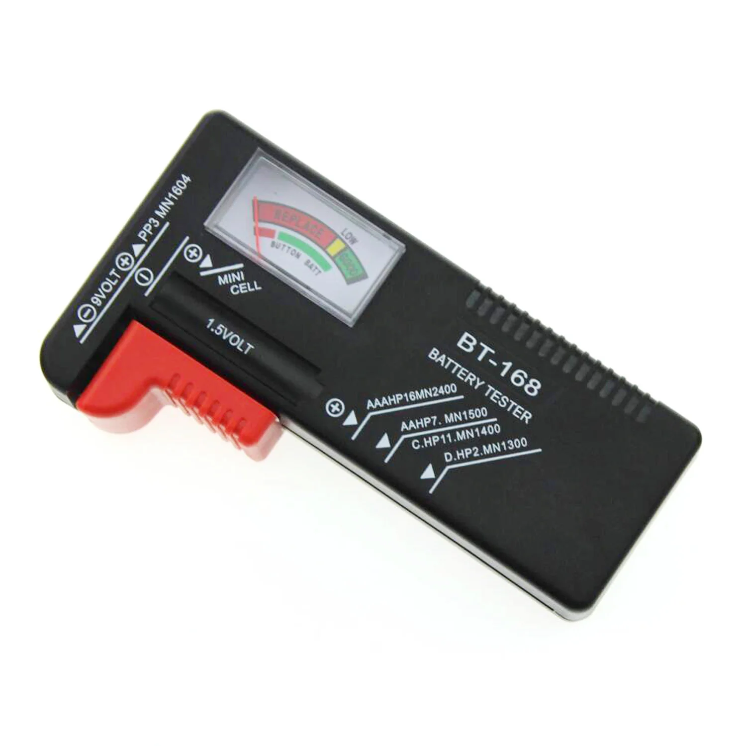 ANENG Universal BT168 Digital Battery Tester Volt Checker for AA AAA 9V Button Multiple Size Digital Battery Tester Volt Checker
ANENG Universal BT168 Digital Battery Tester Volt Checker for AA AAA 9V Button Multiple Size Digital Battery Tester Volt Checker