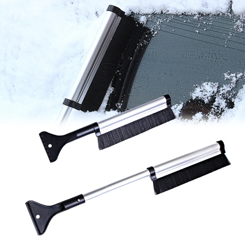 Winter Car Glass Snow Brush Windshield Ice Scraper Extendable Stainless Steel Snow Remover Cleaner Tool Broom Car Cleaning Tools 
Winter Car Glass Snow Brush Windshield Ice Scraper Extendable Stainless Steel Snow Remover Cleaner Tool Broom Car Cleaning Tools