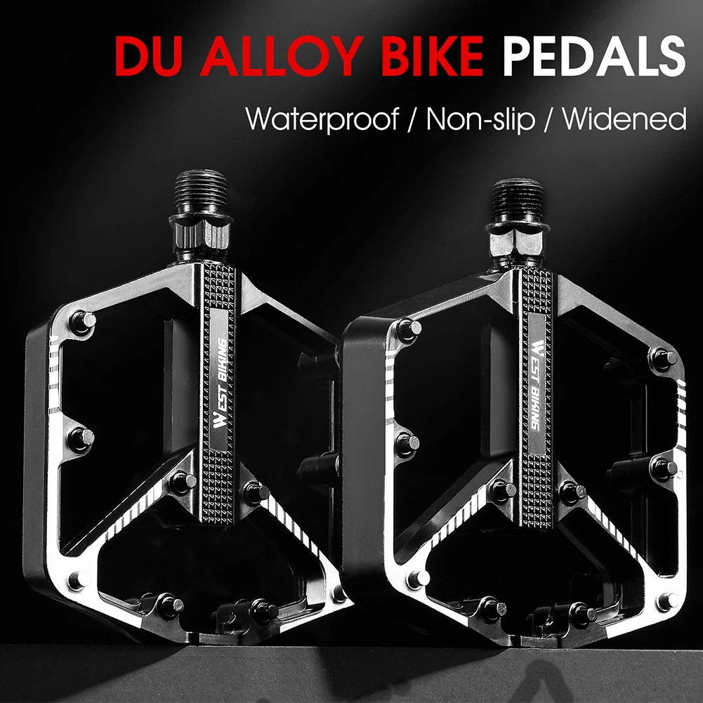 Aluminum Alloy Bicycle Pedal DU Bearing High Strength Durable Anti-Slip Affordable Ultralight Daily Bike Accessories
Aluminum Alloy Bicycle Pedal DU Bearing High Strength Durable Anti-Slip Affordable Ultralight Daily Bike Accessories