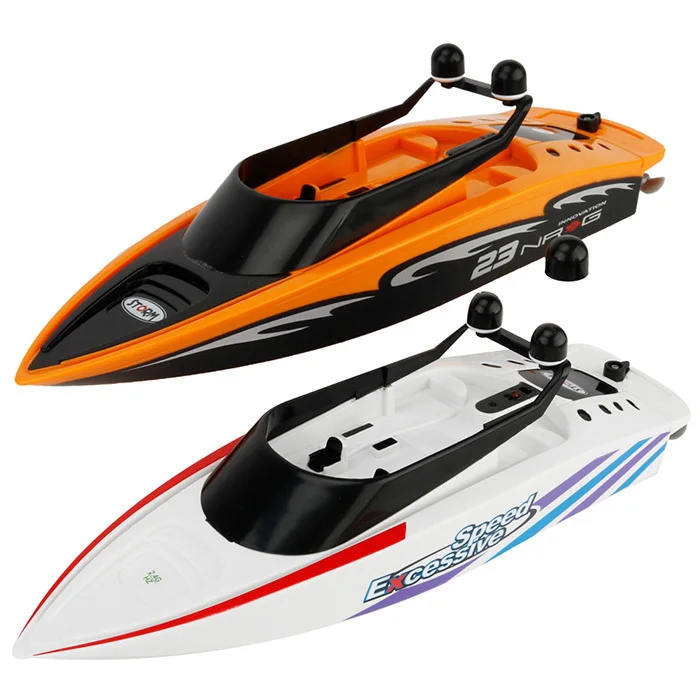 

3323 4-Channel Remote Control Rowing RC Boat Mini 2.4G Dual Tail Propellers High Speed Boats Kids Out Door Fun Toys Water Boat