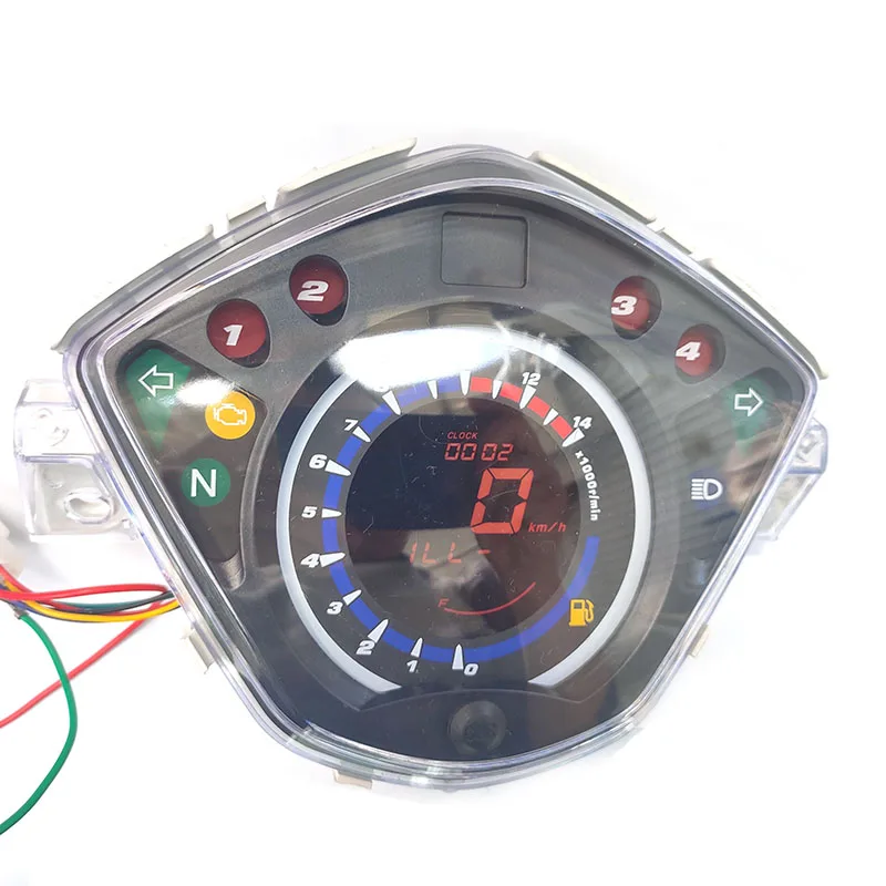 7 Color Screen Motorcycle Instrument Universal Motorcycle LCD Digital Light Tachometer Odometer 14000rpm Speedometer Backlight
7 Color Screen Motorcycle Instrument Universal Motorcycle LCD Digital Light Tachometer Odometer 14000rpm Speedometer Backlight