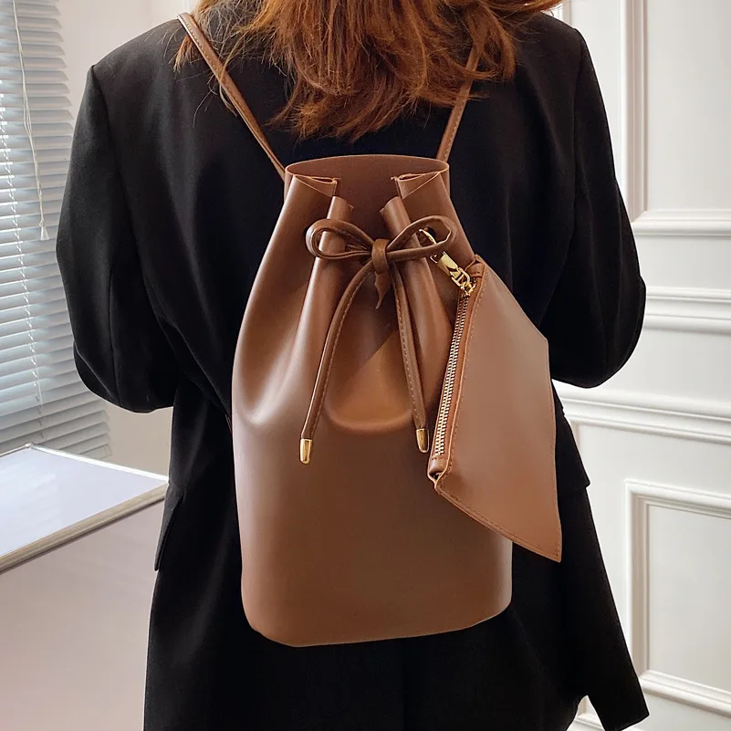 Women Backpack Soft PU Leather Backpacks Travel Multifunction Bucket Shoulder Bags and Purses Luxury Designer Girls bagpack
Women Backpack Soft PU Leather Backpacks Travel Multifunction Bucket Shoulder Bags and Purses Luxury Designer Girls bagpack
