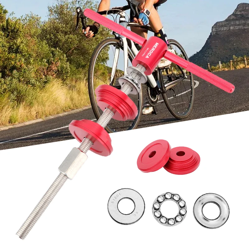 

Mountain Bike Bowl Set Installation Tool Pressing Tool Central Axis Installation Press-in Wrist Set Tool Bike Maintain Accessory