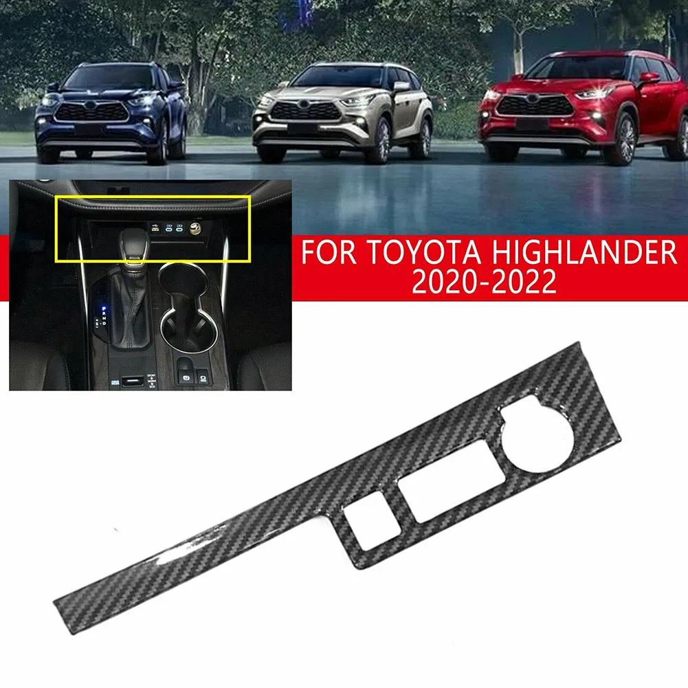 ABS Plastic Cigarette-Lighter Cover Accessories Carbon Fiber Black For Toyota Highlander 2020-2022 Inner
ABS Plastic Cigarette-Lighter Cover Accessories Carbon Fiber Black For Toyota Highlander 2020-2022 Inner