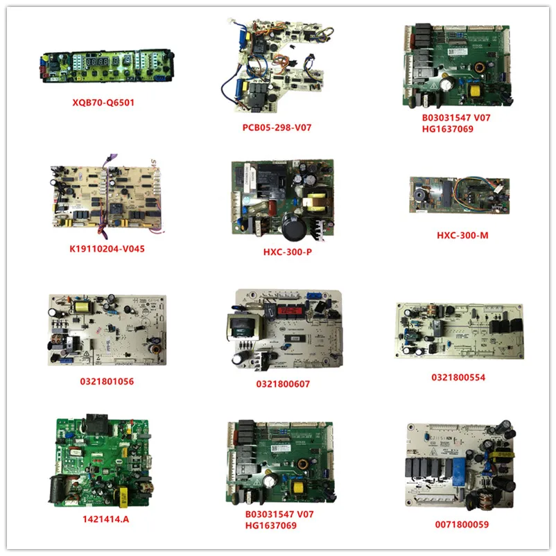 XQB70 Q6501 | PCB05 298 V07 B03031547 K19110204 V045 HXC 300 P/м 0321801056 0321800607 0321800554 1421414.A| 0071800059|Запчасти для