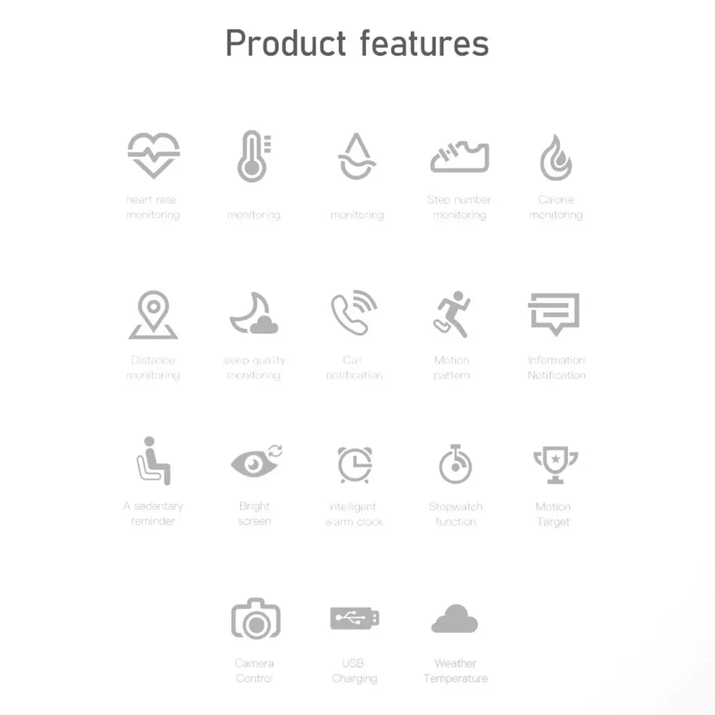 0.96 Inch Smart Bracelet Blood Pressure Heart Rate Fitness Tracker Bracelet Smart Watch WhatsApp Reminder Smart Band Men Women
0.96 Inch Smart Bracelet Blood Pressure Heart Rate Fitness Tracker Bracelet Smart Watch WhatsApp Reminder Smart Band Men Women