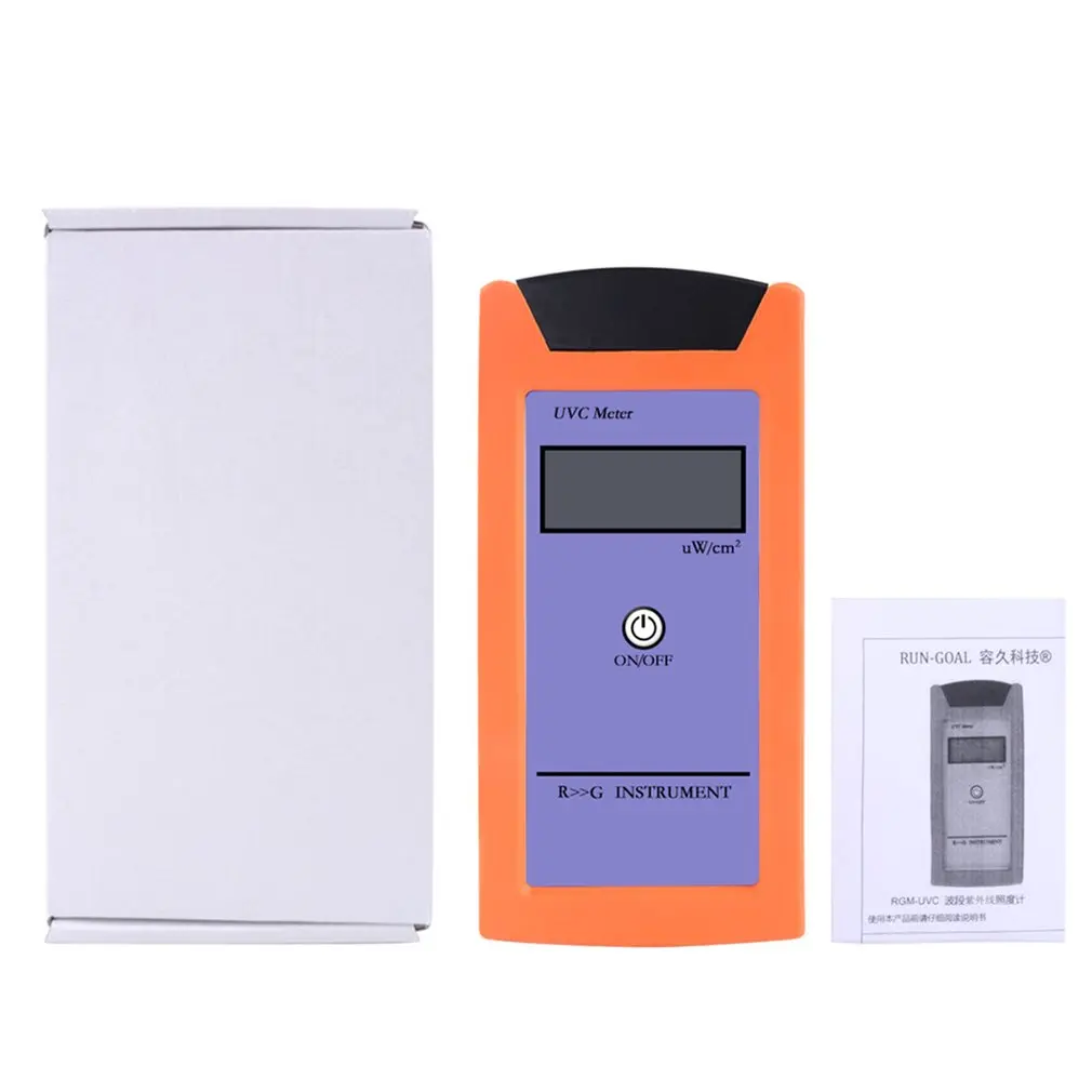 RGM-UVC Ultraviolet Irradiatometer For Reptiles 0-1999μW/cm² UVC Meter Photosensitive Sensor UVC Test Of Reptile Lamp
RGM-UVC Ultraviolet Irradiatometer For Reptiles 0-1999μW/cm² UVC Meter Photosensitive Sensor UVC Test Of Reptile Lamp