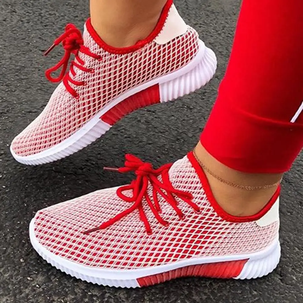 2021 Fashion Vulcanized Shoes Woman Outdoor Lightweight Casual Shoes Breathable Lace Up Sneakers Shoes Women Zapatillas Mujer
2021 Fashion Vulcanized Shoes Woman Outdoor Lightweight Casual Shoes Breathable Lace Up Sneakers Shoes Women Zapatillas Mujer