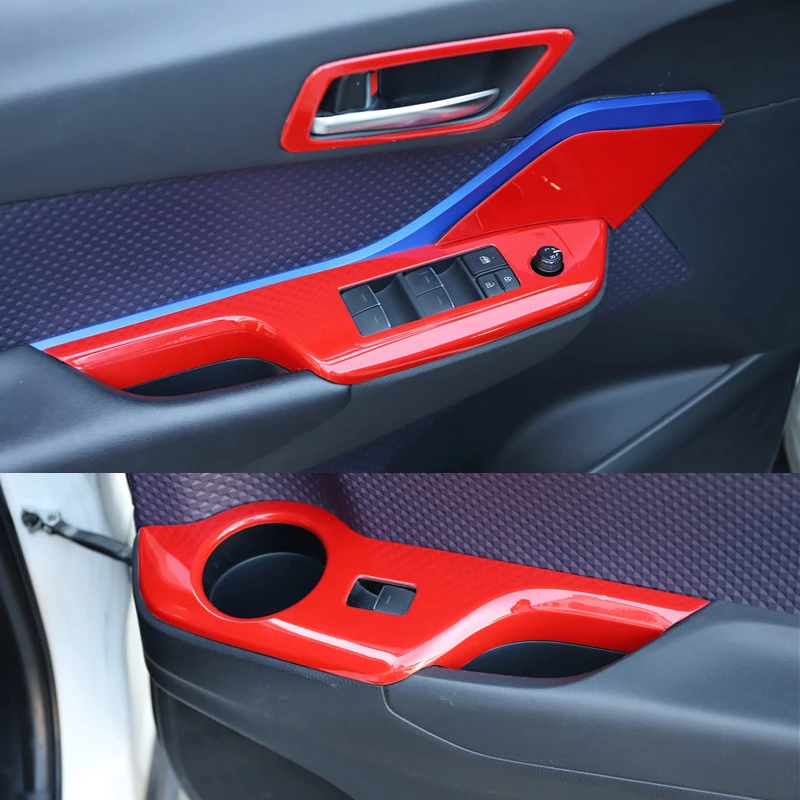 Red Car Steering Gear Panel Cover Door Window Control Handle Panel Moulding Trim for TOYOTA IZOA 2018 2019 2020 2021
Red Car Steering Gear Panel Cover Door Window Control Handle Panel Moulding Trim for TOYOTA IZOA 2018 2019 2020 2021