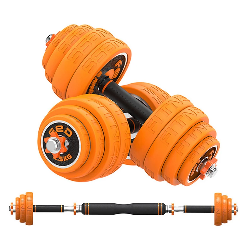 Stainless Steel Rubber Ring Protects Dumbbells Detachable Multifunctional Barbell-Style Household Boutique Dumbbell Set
Stainless Steel Rubber Ring Protects Dumbbells Detachable Multifunctional Barbell-Style Household Boutique Dumbbell Set