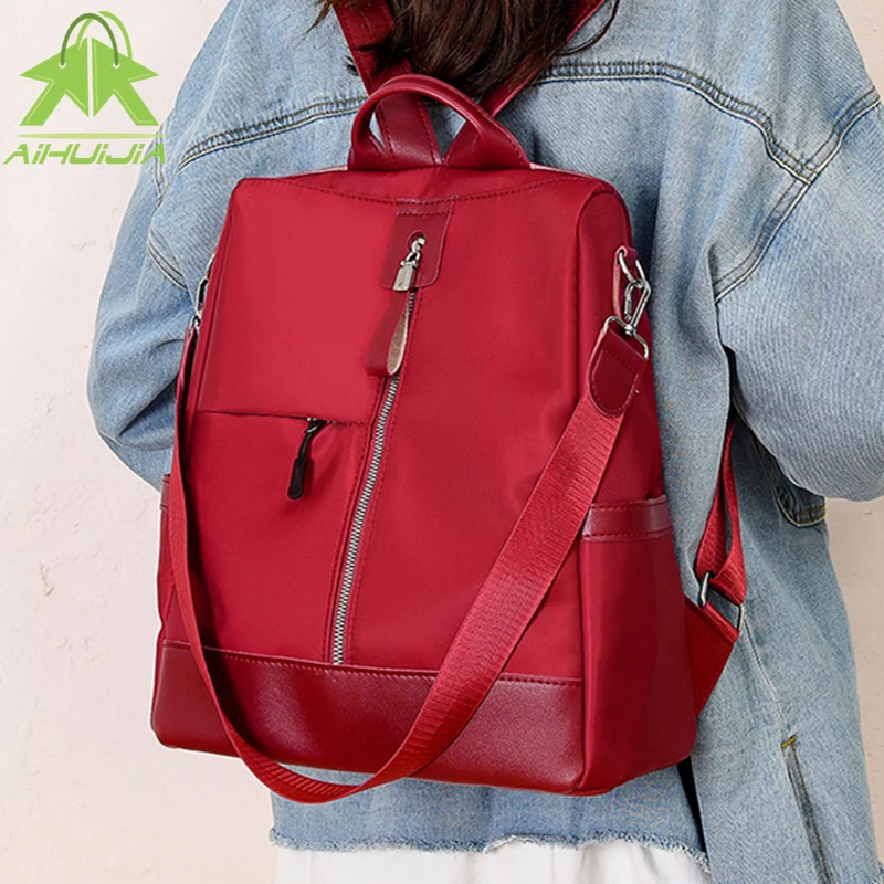 Women Anti-Theft Backpack Oxford Waterproof Fabric Large Female Shoulder Bag Large Capacity Simple Style Casual Travel backpack
Women Anti-Theft Backpack Oxford Waterproof Fabric Large Female Shoulder Bag Large Capacity Simple Style Casual Travel backpack