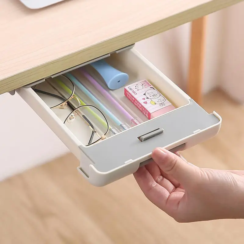 Hidden Drawer Storage Box Office Desk Organizer Paste Table Bottom Debris Box Student Stationery Box Accessories Supplies
Hidden Drawer Storage Box Office Desk Organizer Paste Table Bottom Debris Box Student Stationery Box Accessories Supplies