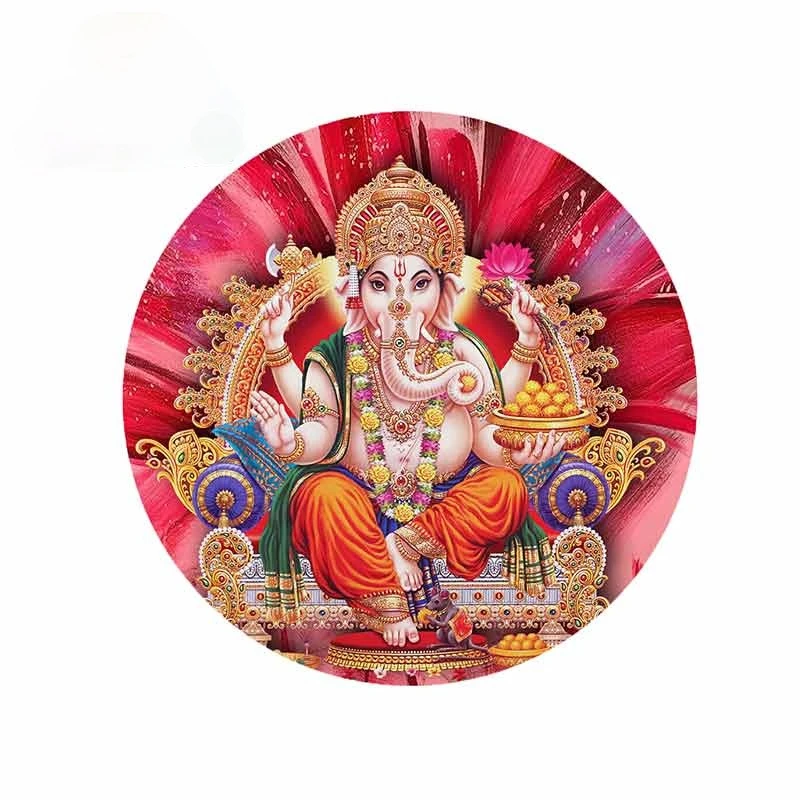 Fashion for Hindu Lord Ganesha Indian India Funny Car Stickers Vinyl Car Wrap Fashion Personality Creative Decal 13cm X 13cm
Fashion for Hindu Lord Ganesha Indian India Funny Car Stickers Vinyl Car Wrap Fashion Personality Creative Decal 13cm X 13cm