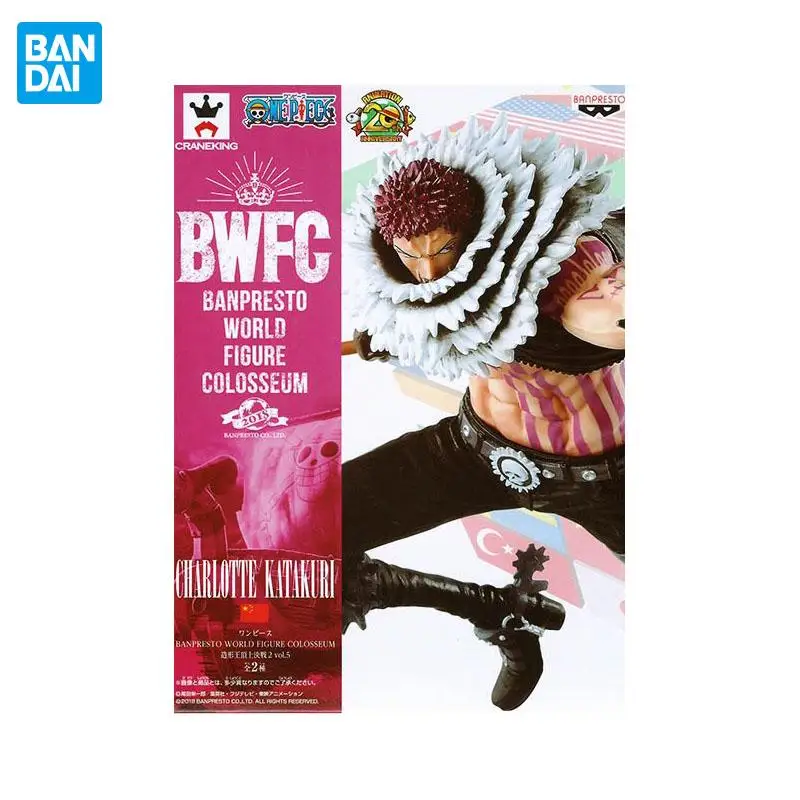 Original BANDAI ONE PIECE Charlotte Katakuri Anime Figure Toys Decoration Collection figure For Friends Gifts Model Dolls 22cm
Original BANDAI ONE PIECE Charlotte Katakuri Anime Figure Toys Decoration Collection figure For Friends Gifts Model Dolls 22cm
