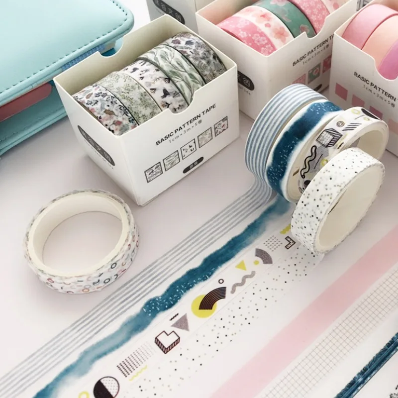 5PC Combination box-paper-tape hand account tape-DIY decoration tape-set washi tapes decorative washi-tape stickers tape
5PC Combination box-paper-tape hand account tape-DIY decoration tape-set washi tapes decorative washi-tape stickers tape