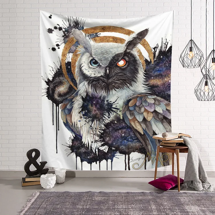 Digital Printing Wolf owl anime pattern Tapestry Wall Blanket Beach Towel Square Towel Series
Digital Printing Wolf owl anime pattern Tapestry Wall Blanket Beach Towel Square Towel Series