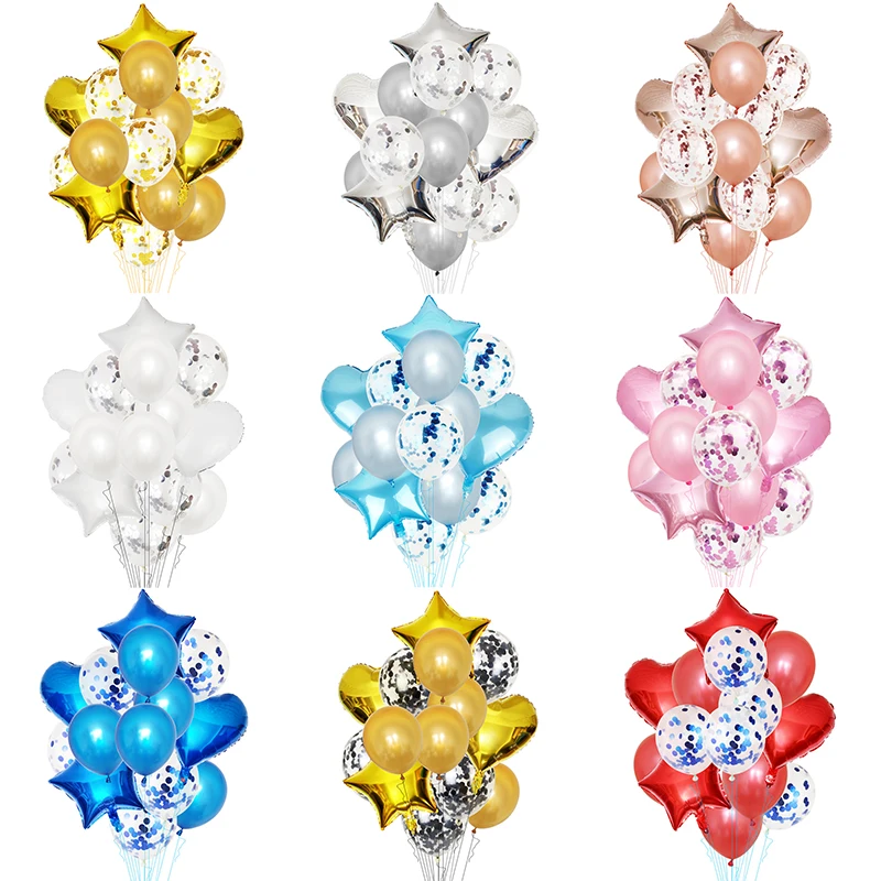 Heart Wedding Balloons Birthday Party Balloon Star Foil Ballon Birthday Party Decor Kids Confetti Latex Ballon Air Baby Shower
Heart Wedding Balloons Birthday Party Balloon Star Foil Ballon Birthday Party Decor Kids Confetti Latex Ballon Air Baby Shower