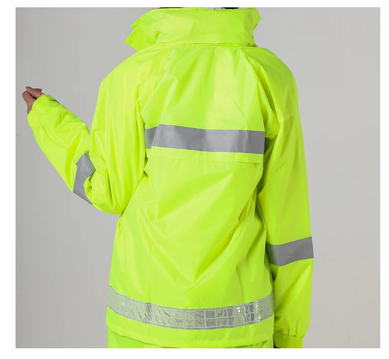 Raincoat Rain Pants Suit Double-Layer Fashion Full Body Reflective Men's and Women's Biking Walking 
Raincoat Rain Pants Suit Double-Layer Fashion Full Body Reflective Men's and Women's Biking Walking