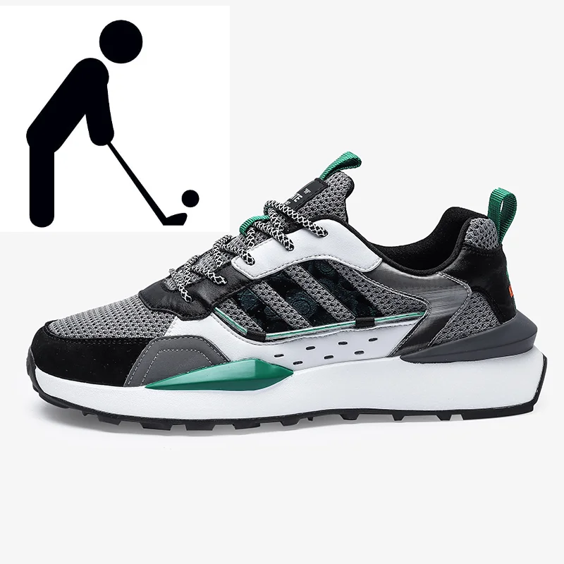Summer New Brand Men's Golf Shoes Breathable and Comfortable Golf Sports Training Shoes Men's Outdoor Non-slip Sports Shoes Men
Summer New Brand Men's Golf Shoes Breathable and Comfortable Golf Sports Training Shoes Men's Outdoor Non-slip Sports Shoes Men