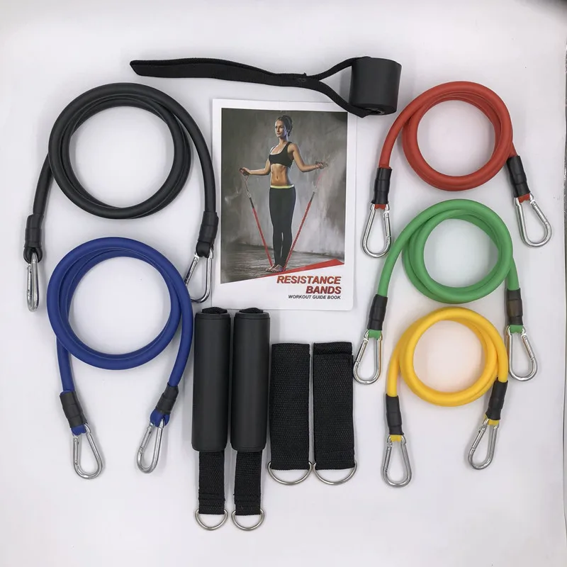 11 pieces/set latex resistance band Crossfit training sports yoga tube drawstring rubber expander elastic band fitness equipment
11 pieces/set latex resistance band Crossfit training sports yoga tube drawstring rubber expander elastic band fitness equipment