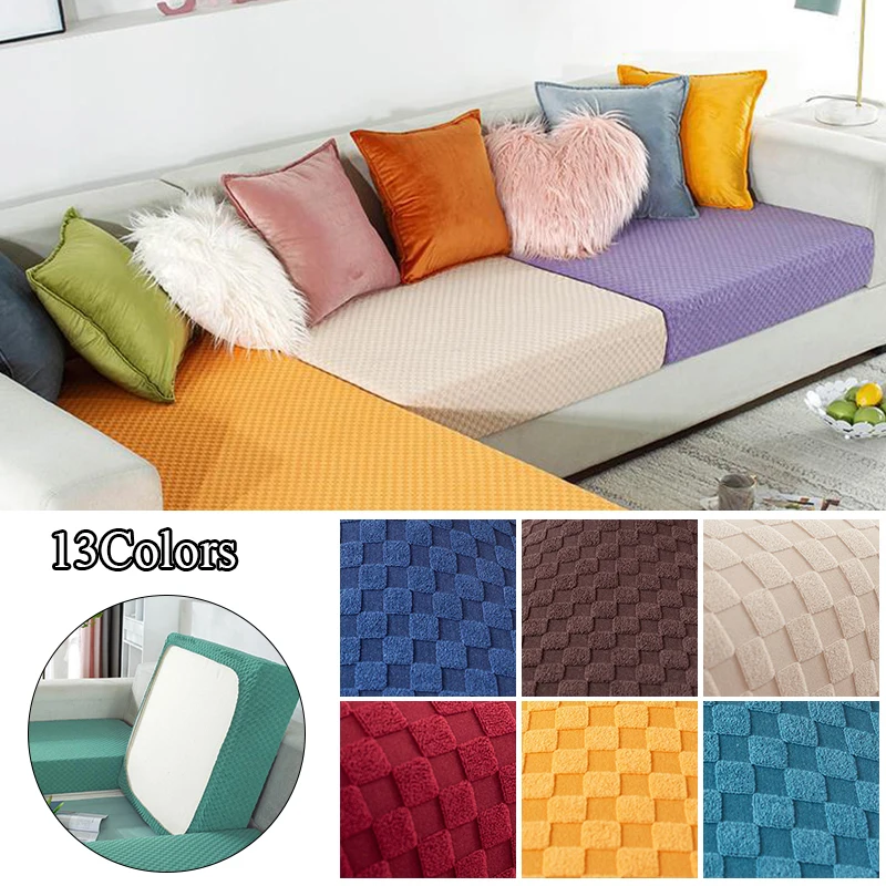Jacquard Sofa Seat Cushion Cover Single Cushion Cover Furniture Protector Stretch Removable Slipcover Lattice Cushion Cover
Jacquard Sofa Seat Cushion Cover Single Cushion Cover Furniture Protector Stretch Removable Slipcover Lattice Cushion Cover