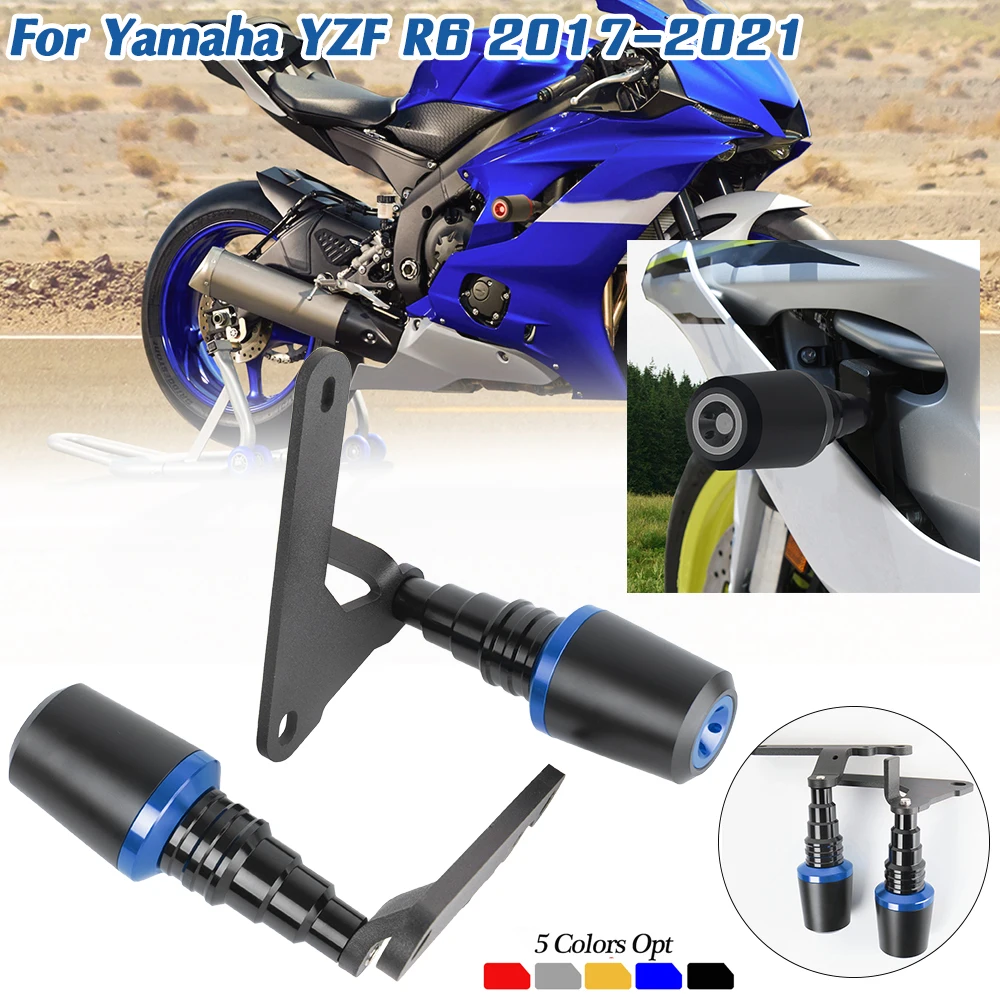 

Аксессуары для мотоциклов, слайдеры рамы, защита от ударов для Yamaha YZF-R6 YZFR6 2017 2018 2019 2020 YZF R6, защита от падения
