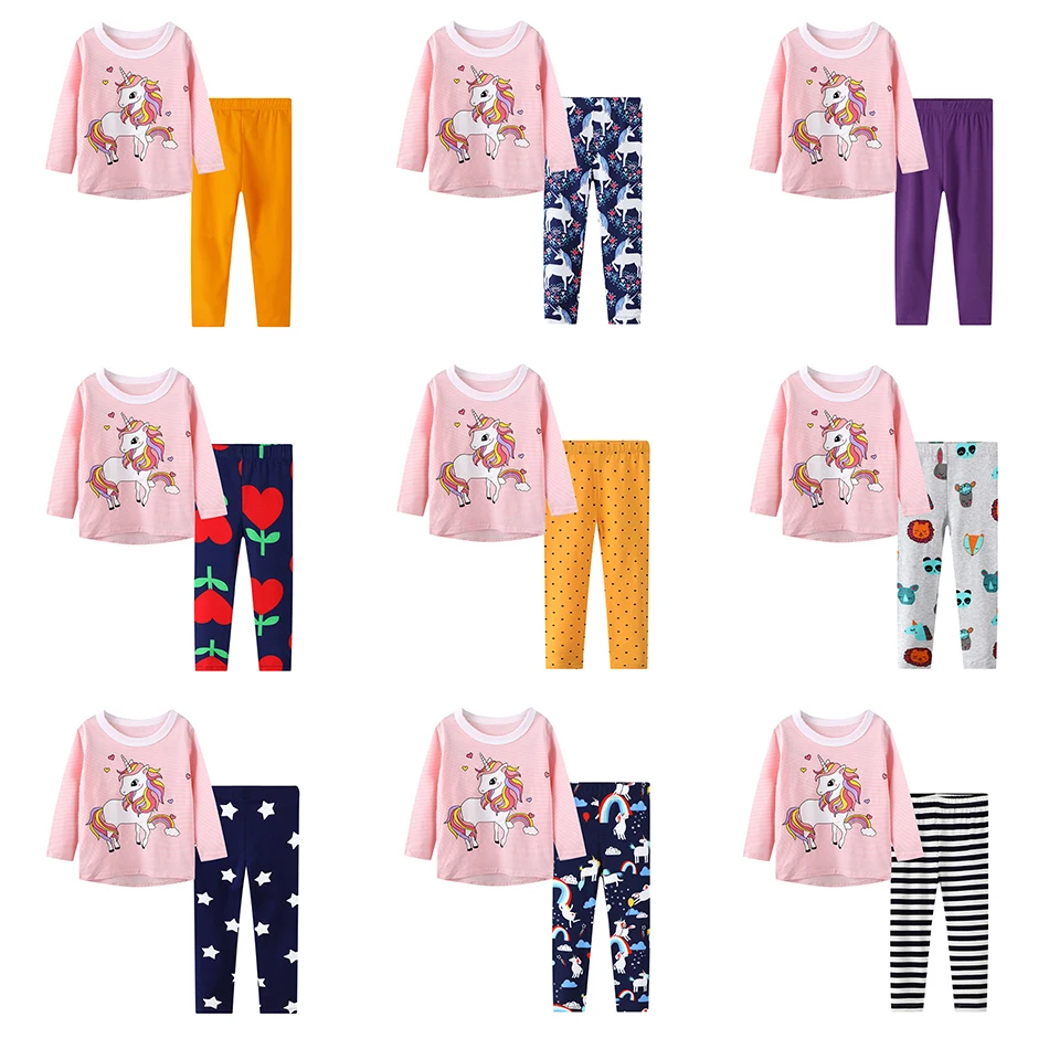 2021 Autumn New Girls Clothing Sets Girls Cartoon Unicorn Print Clothes Sets Children Autumn Cotton Sleepwear Girls Pajamas Sets
2021 Autumn New Girls Clothing Sets Girls Cartoon Unicorn Print Clothes Sets Children Autumn Cotton Sleepwear Girls Pajamas Sets