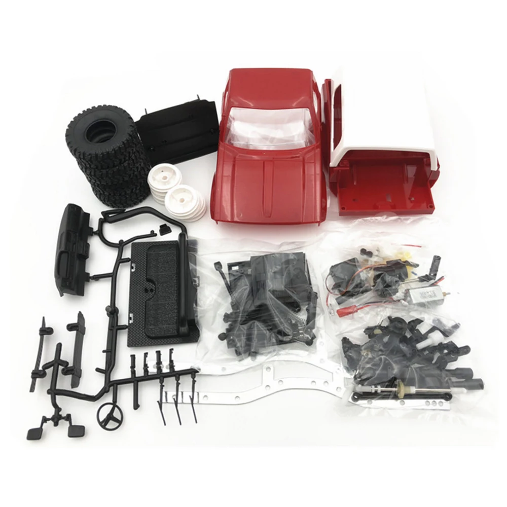 Hot WPL C24 2.4G Remote Control Off-road Model Car RC Buggy DIY High Speed Crawler Truck Toys Upgrade 4WD Metal KIT Part Chasis
Hot WPL C24 2.4G Remote Control Off-road Model Car RC Buggy DIY High Speed Crawler Truck Toys Upgrade 4WD Metal KIT Part Chasis