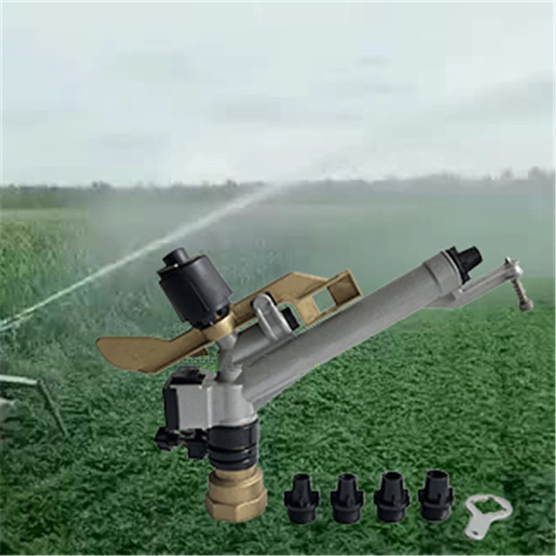 A59 Irrigation equipment agricultural sprinkler nozzle metal rocker spray gun watering garden lawn dusting 360 degree rotation
A59 Irrigation equipment agricultural sprinkler nozzle metal rocker spray gun watering garden lawn dusting 360 degree rotation