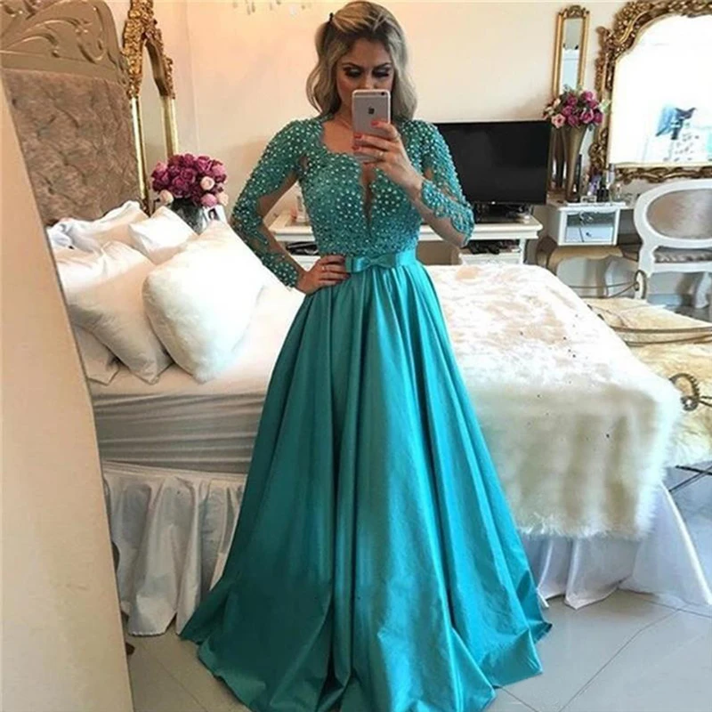 فساتين Long Sleeve Lace for Weddings Bride vestidos de 15 años 2020 A Line Evening Gowns Groom Godmother Quinceanera Dresses
فساتين Long Sleeve Lace for Weddings Bride vestidos de 15 años 2020 A Line Evening Gowns Groom Godmother Quinceanera Dresses