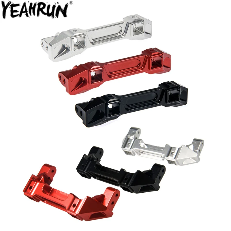 YEAHRUN TRX4 Front&Rear Bumper Servo Mounts Aluminum Alloy Bumper Protective Mounts for 1/10 RC Crawler Traxxas TRX-4 Pats
YEAHRUN TRX4 Front&Rear Bumper Servo Mounts Aluminum Alloy Bumper Protective Mounts for 1/10 RC Crawler Traxxas TRX-4 Pats