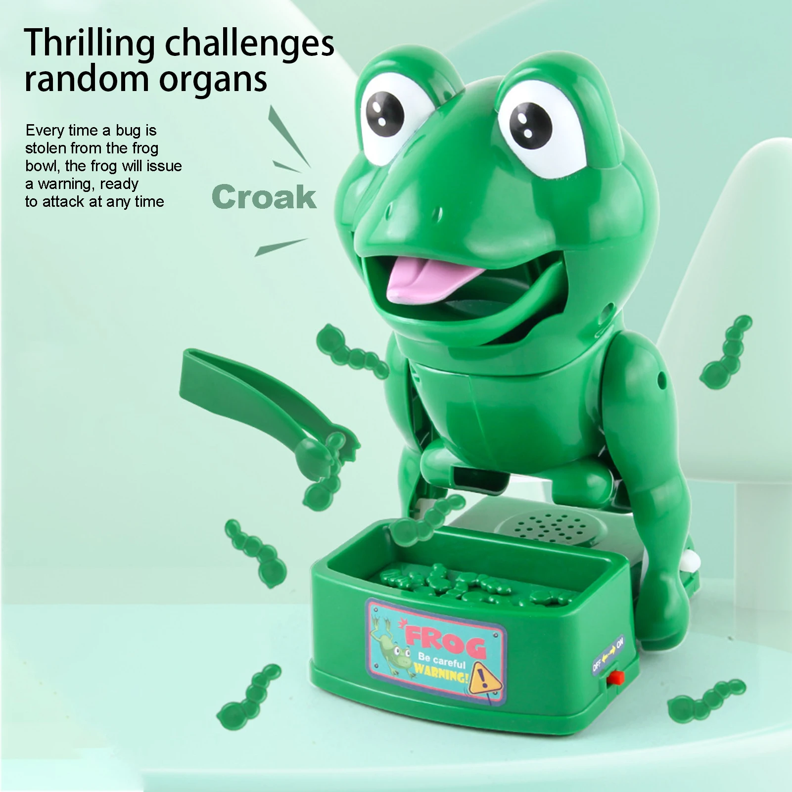 Biting Hand Frog Toy Decompression Tricky Game Spoof Toy Gifts For Children Birthday Party Family Party Game
Biting Hand Frog Toy Decompression Tricky Game Spoof Toy Gifts For Children Birthday Party Family Party Game