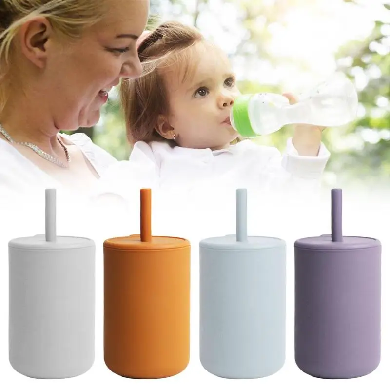 Colorful Baby Silicone Water Cup Feeding Cup Food Grade Silicone Baby With Silicone Sippy Leakproof Cup BPA Free
Colorful Baby Silicone Water Cup Feeding Cup Food Grade Silicone Baby With Silicone Sippy Leakproof Cup BPA Free
