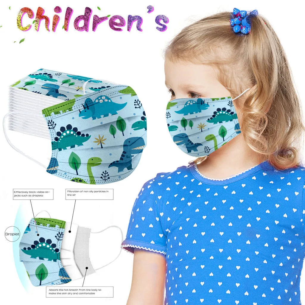 30pc Kawaii Face Mask For Kids Child Disposable Dinosaur Mask For Face 3layer Protection Mouth Mask Baby Girls Decoration Masque
30pc Kawaii Face Mask For Kids Child Disposable Dinosaur Mask For Face 3layer Protection Mouth Mask Baby Girls Decoration Masque