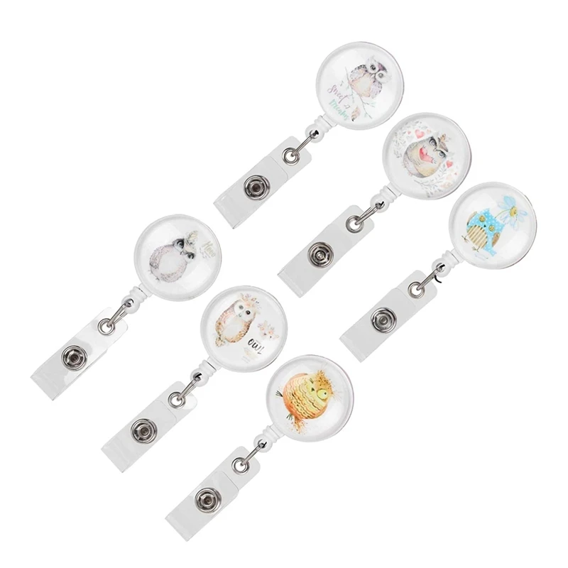 6 шт., вращающиеся держатели для значков в виде совы
6 шт., вращающиеся держатели для значков в виде совы