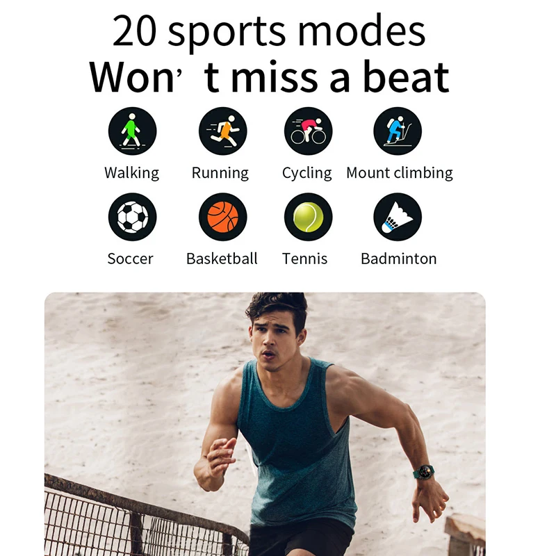 LYKRY MX5 Smart Watch Women Men Smart Watches Heart Rate Monitor Bluetooth Call Music Wates Big Power For phone Huawei Watch GT 
LYKRY MX5 Smart Watch Women Men Smart Watches Heart Rate Monitor Bluetooth Call Music Wates Big Power For phone Huawei Watch GT