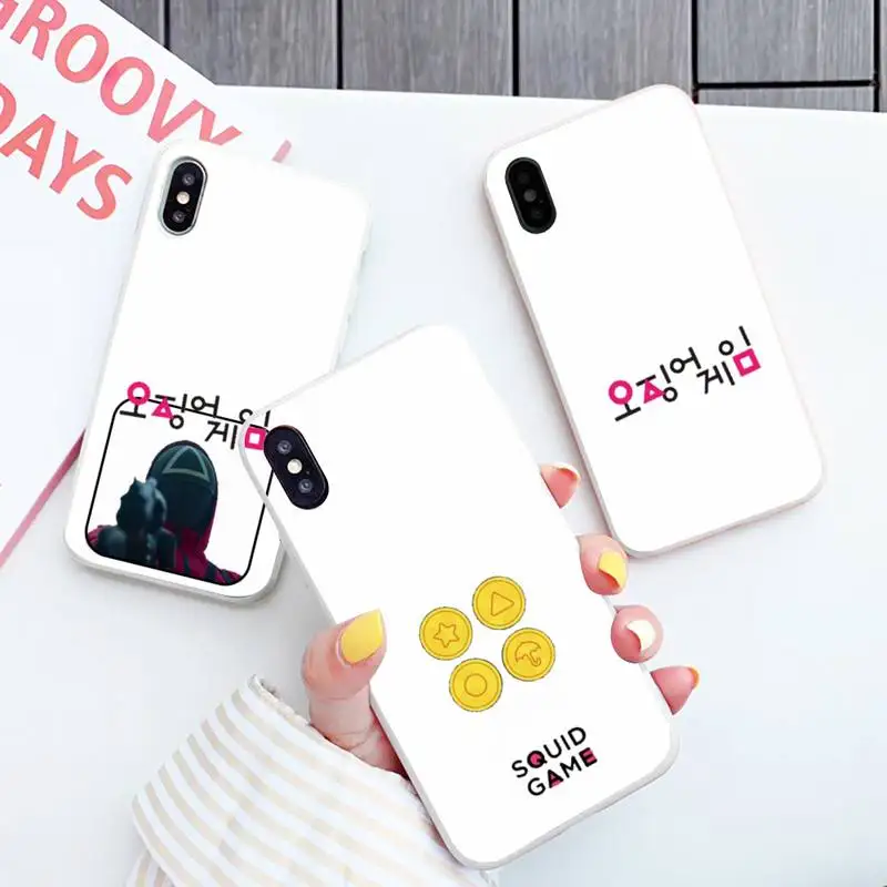 Squid Game Lee Jung Jae Phone Case Candy Color for iPhone 6 6S 7 8 11 12 XS X SE 2020 XR mini pro Plus MAX funda Round Six
Squid Game Lee Jung Jae Phone Case Candy Color for iPhone 6 6S 7 8 11 12 XS X SE 2020 XR mini pro Plus MAX funda Round Six