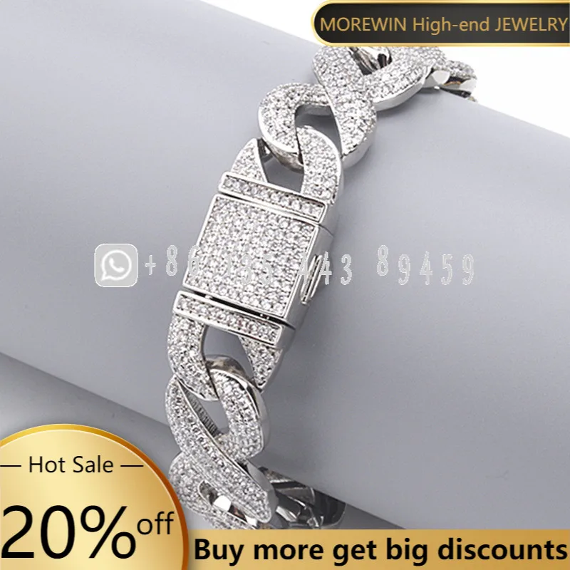Fashion Cuban Chain European And American Style 8-shape Full Inlaid Zricon Bracelet Men And Women Street Hip Hop Hipster Jewelry
Fashion Cuban Chain European And American Style 8-shape Full Inlaid Zricon Bracelet Men And Women Street Hip Hop Hipster Jewelry