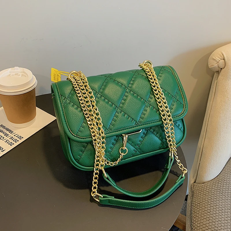Brand Purses And Handbags Luxury Designer Fashion Chain Shoulder Crossbody Bags For Women Large PU Leather Shopper Sac A Main
Brand Purses And Handbags Luxury Designer Fashion Chain Shoulder Crossbody Bags For Women Large PU Leather Shopper Sac A Main