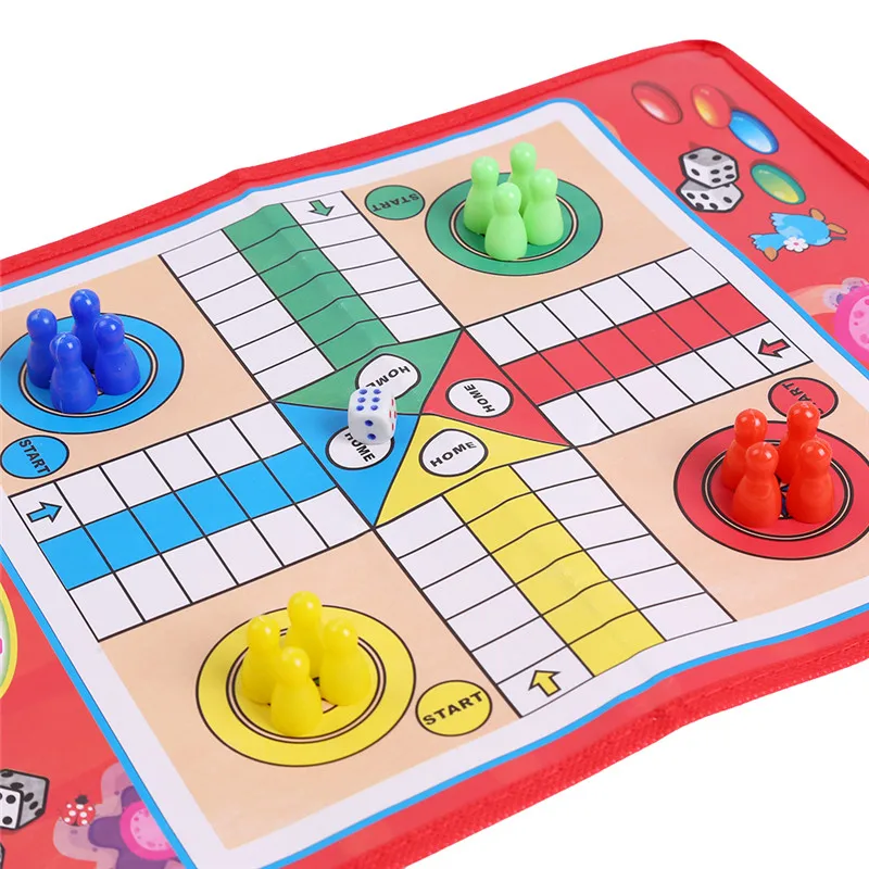 Folding Snake Chess Toys For Children Portable Snakes and ladders Puzzle game Preschool Training SA643181
Folding Snake Chess Toys For Children Portable Snakes and ladders Puzzle game Preschool Training SA643181